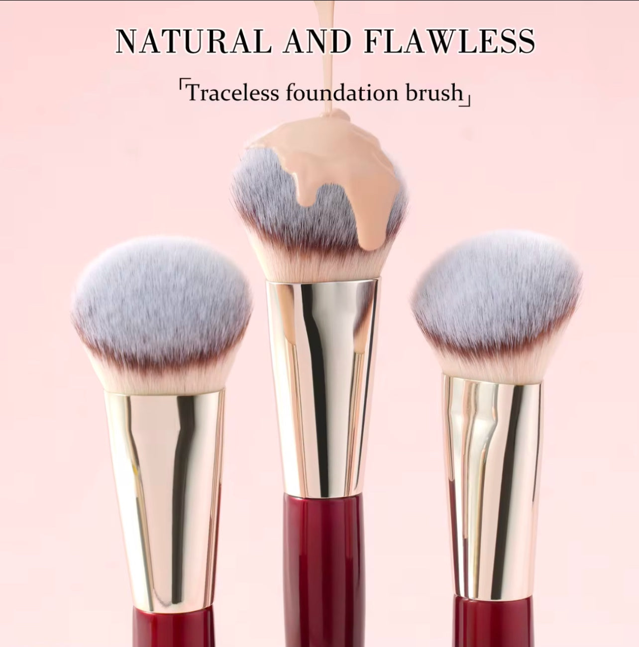 MAR'F Beauty Foundation/Concealer/ Blush Brush
